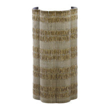 Cargar imagen en el visor de la galería, Lámpara de pared textil  verde oliva oscuro 15x10x30 cm E27 - LLAP0091
