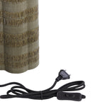 Lámpara de pared textil  verde oliva oscuro 15x10x30 cm E27 - LLAP0091