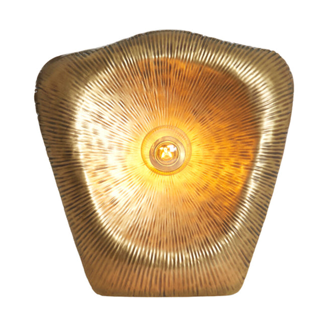 Lámpara de pared metal  bronce antiguo 51x9x51 cm - LLAP0093