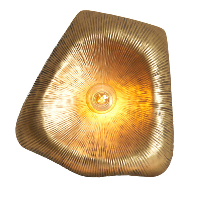 Lámpara de pared metal  bronce antiguo 51x9x51 cm - LLAP0093