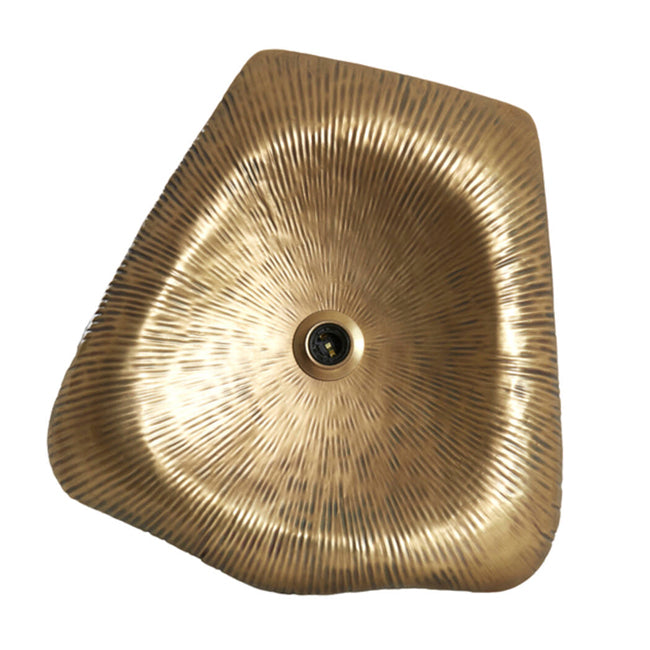 Lámpara de pared metal  bronce antiguo 51x9x51 cm - LLAP0093