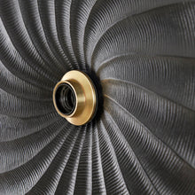 Cargar imagen en el visor de la galería, Lámpara de pared  negro mate Ø39x9 cm E27 - LLAP0094
