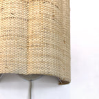 Lámpara de pared ratán natural 26x15,5x40 cm  E27 - LLAP0098