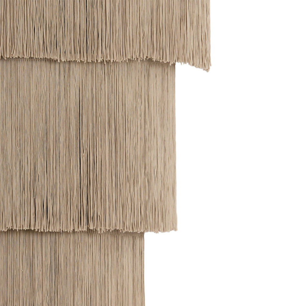Aplique ratán natural 33x14x55 cm 2 luces E27 - LLAP0102