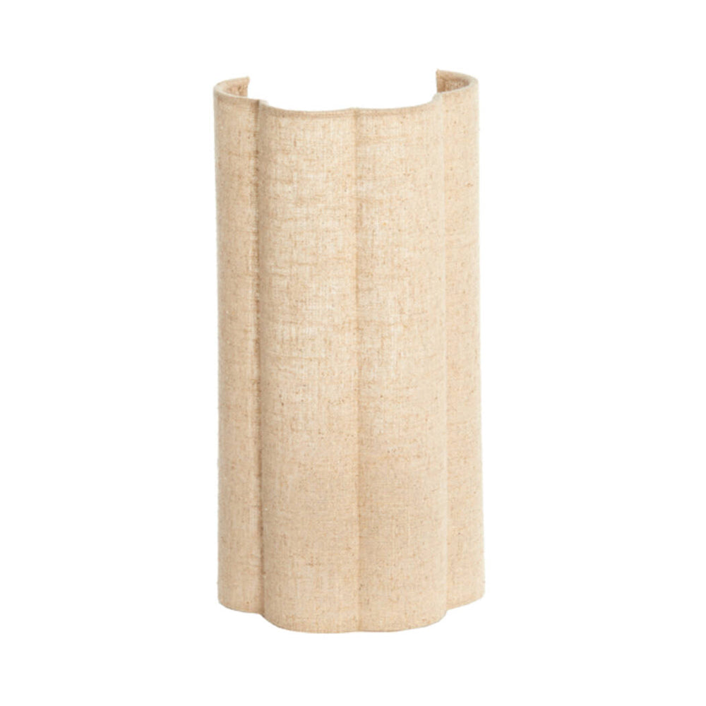 Lámpara de pared E14 15x10x30,5 cm natural - LLAP0103