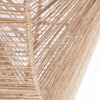 Lámpara de pared yute natural Ø31x31 cm E27 - LLAP0104
