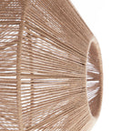 Lámpara de pared yute natural Ø31x31 cm E27 - LLAP0104