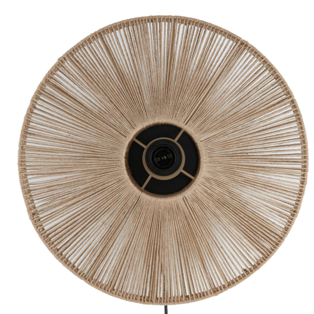 Lámpara de pared yute natural  Ø43x43 cm E27 - LLAP0105
