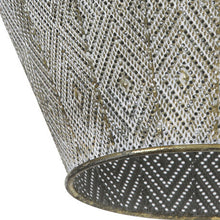 Cargar imagen en el visor de la galería, Lámpara colgante metal oro blanco Ø33x46 cm E27 - LLLC0317
