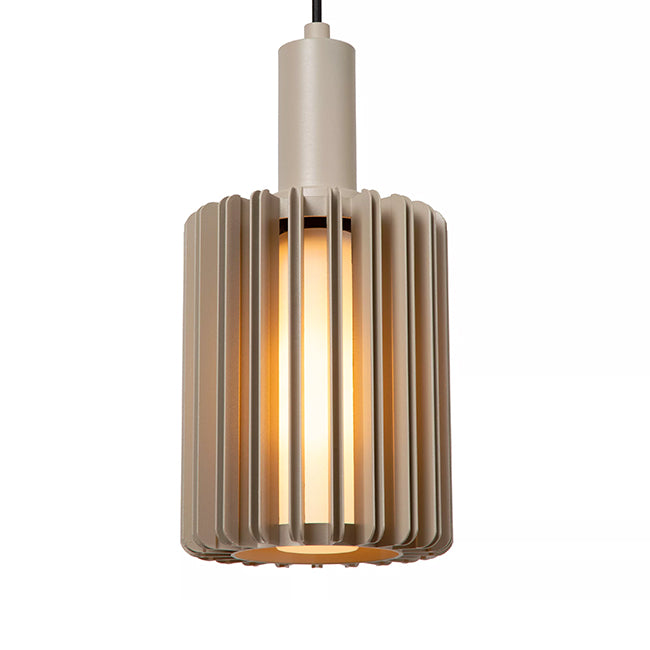 Lámpara colgante aluminio taupe  5 luces E27 - LULC0336