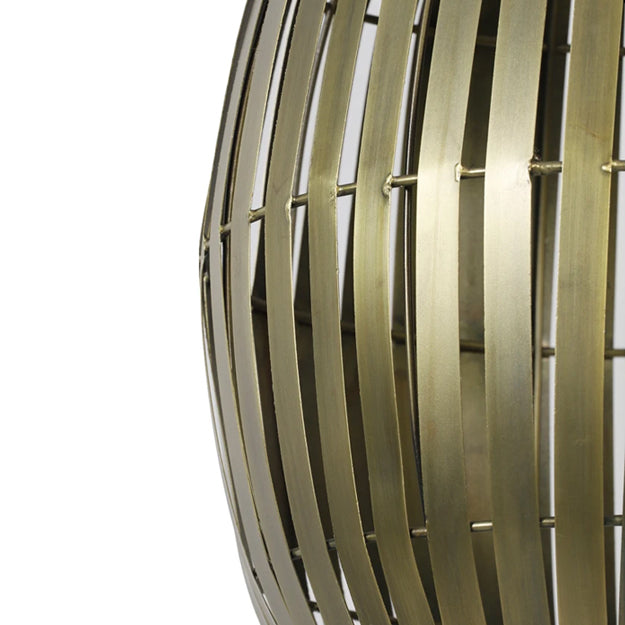 Lámpara colgante metal bronce envejecido Ø42x57 cm E27 - LLLC0452