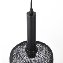 Cargar imagen en el visor de la galería, Lámpara colgante metal negro 1,00 mt. 3 luces E27 - LLLC0459
