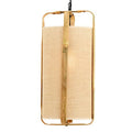 Lámpara colgante bambú natural Ø27x56 cm E27 - LLLC0466