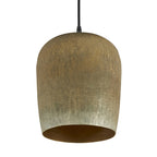 Lámpara colgante metal bronce envejecido Ø39x42 cm E27 - LLLC0469