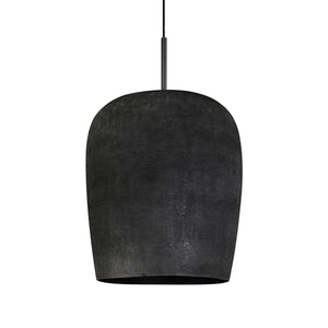 Lámpara colgante metal negro Ø30x33 cm E27 - LLLC0471