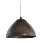 Lámpara colgante metal bronce oscuro Ø25x15 cm E27 - LLLC0480