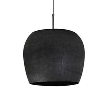 Cargar imagen en el visor de la galería, Lámpara colgante metal negro Ø38,5x28,5 cm E27 - LLLC0495
