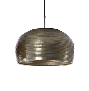 Lámpara colgante bronce claro Ø44x25,5 cm E27 - LLLC0497