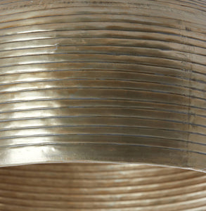 Lámpara colgante bronce claro Ø44x25,5 cm E27 - LLLC0497