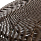Lámpara colgante metal café mate Ø60x23 cm E27 - LLLC0512