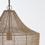 Lámpara colgante metal beige mate Ø40x44 cm E27 - LLLC0515