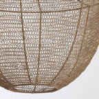 Lámpara colgante metal beige mate Ø40x44 cm E27 - LLLC0515