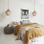 Lámpara colgante metal beige mate Ø40x44 cm E27 - LLLC0515