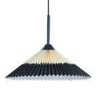 Lámpara colgante Ø40x20 cm negro natural - LLLC0527