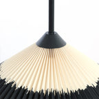 Lámpara colgante Ø40x20 cm negro natural - LLLC0527