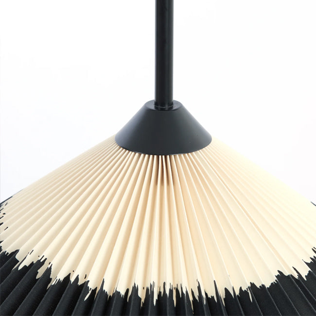 Lámpara colgante Ø40x20 cm negro natural - LLLC0527