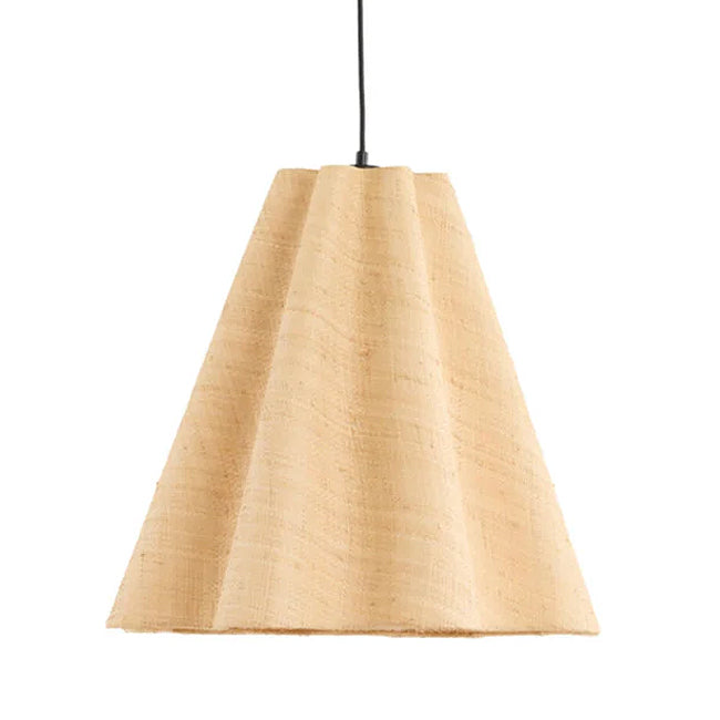 Lámpara colgante Ø50x45 cm mimbre natural E27 - LLLC0531