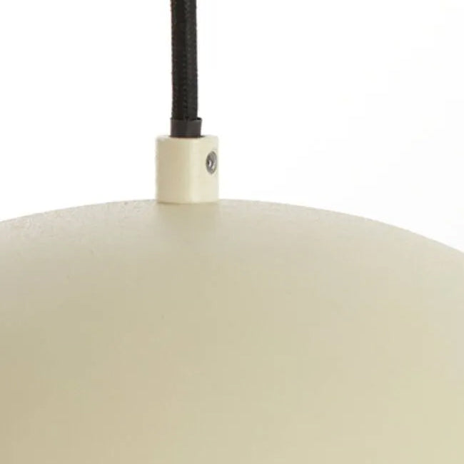 Lámpara colgante 3 luces 120x25x125 cm beige mate - LLLC0532