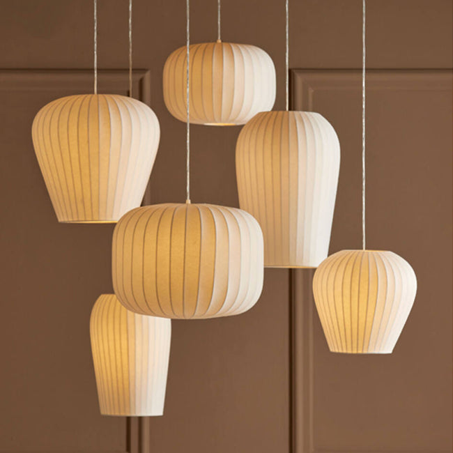 Lámpara colgante Ø30x30 cm blanco E27 - LLLC0533