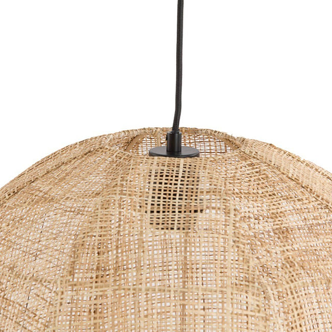 Lámpara colgante yute natural Ø40x25 cm E27 - LLLC0545