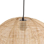 Lámpara colgante yute natural Ø40x25 cm E27 - LLLC0545