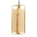 Lámpara colgante bambú natural Ø32x60 cm E27 - LLLC0546