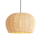 Lámpara colgante rafia natural Ø42x27 cm E27 - LLLC0551