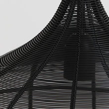 Cargar imagen en el visor de la galería, Lámpara colgante metal negro mate Ø36x40cm - LLLC0552
