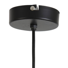 Cargar imagen en el visor de la galería, Lámpara colgante metal negro mate Ø36x40cm - LLLC0552

