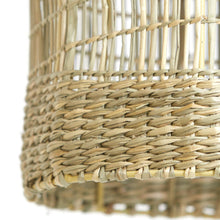 Cargar imagen en el visor de la galería, Lámpara colgante  hierba de mar natural Ø20x42 cm - LLLC0553

