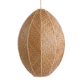 Lámpara colgante ratán café Ø38x51 cm E27 - LLLC0560