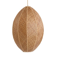 Cargar imagen en el visor de la galería, Lámpara colgante ratán café Ø38x51 cm E27 - LLLC0560
