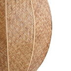 Lámpara colgante ratán café Ø25,5x38 cm E27 - LLLC0564