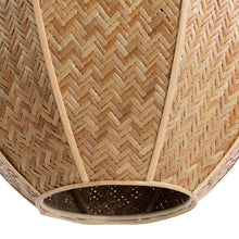 Cargar imagen en el visor de la galería, Lámpara colgante ratán café Ø25,5x38 cm E27 - LLLC0564

