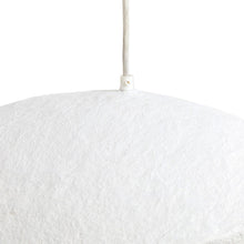 Cargar imagen en el visor de la galería, Lámpara colgante papel mache crema bronce antiguo 53x18cm E27 - LLLC0562

