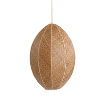 Cargar imagen en el visor de la galería, Lámpara colgante ratán café Ø25,5x38 cm E27 - LLLC0564

