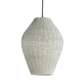 Lámpara colgante  metal crema Ø26x36cm E27 - LLLC0567