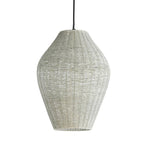 Lámpara colgante  metal crema Ø26x36cm E27 - LLLC0567