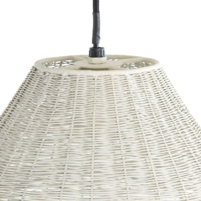 Lámpara colgante  metal crema Ø26x36cm E27 - LLLC0567