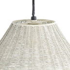 Lámpara colgante  metal crema Ø26x36cm E27 - LLLC0567